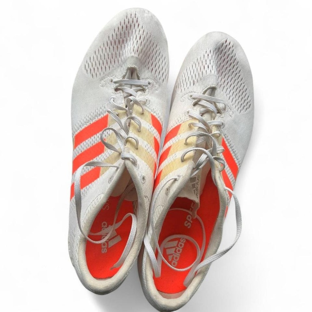 Men's 9.5 adidas‎ adizero running shoes track spikes EUC